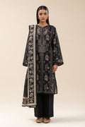3PIECE PRINTED SLUB KHADDAR SUIT-RAVEN REEF (UNSTITCHED)